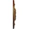 Ekena Millwork Flagstone Ceiling Medallion (Fits Canopies up to 3 7/8"), 30"OD x 3 7/8"ID x 3 1/4"P, Smokey Topaz CM30FLSTF - alternate 4